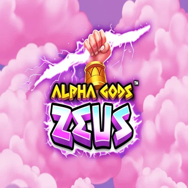 Alpha Gods Zeus game by PearFiction Studios – logo hosted on Bassbet Casino