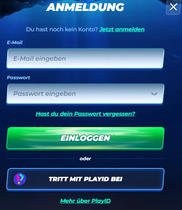 BassBet Login Österreich – E-Mail und Passwort eingeben