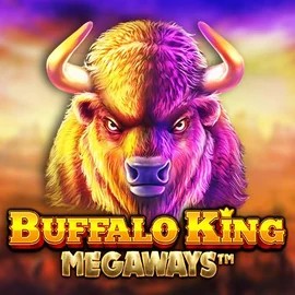 Buffalo King Megaways logo by Pragmatic Play at Bassbet Casino