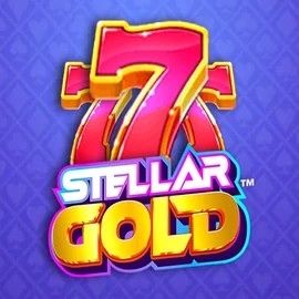 Stellar Gold logo – Slots by Snowborn Games at Bassbet Casino